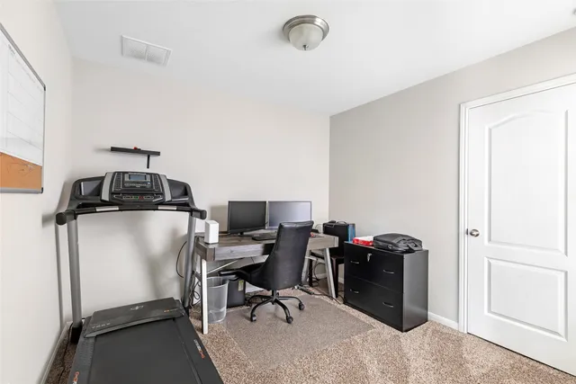 a view of empty room