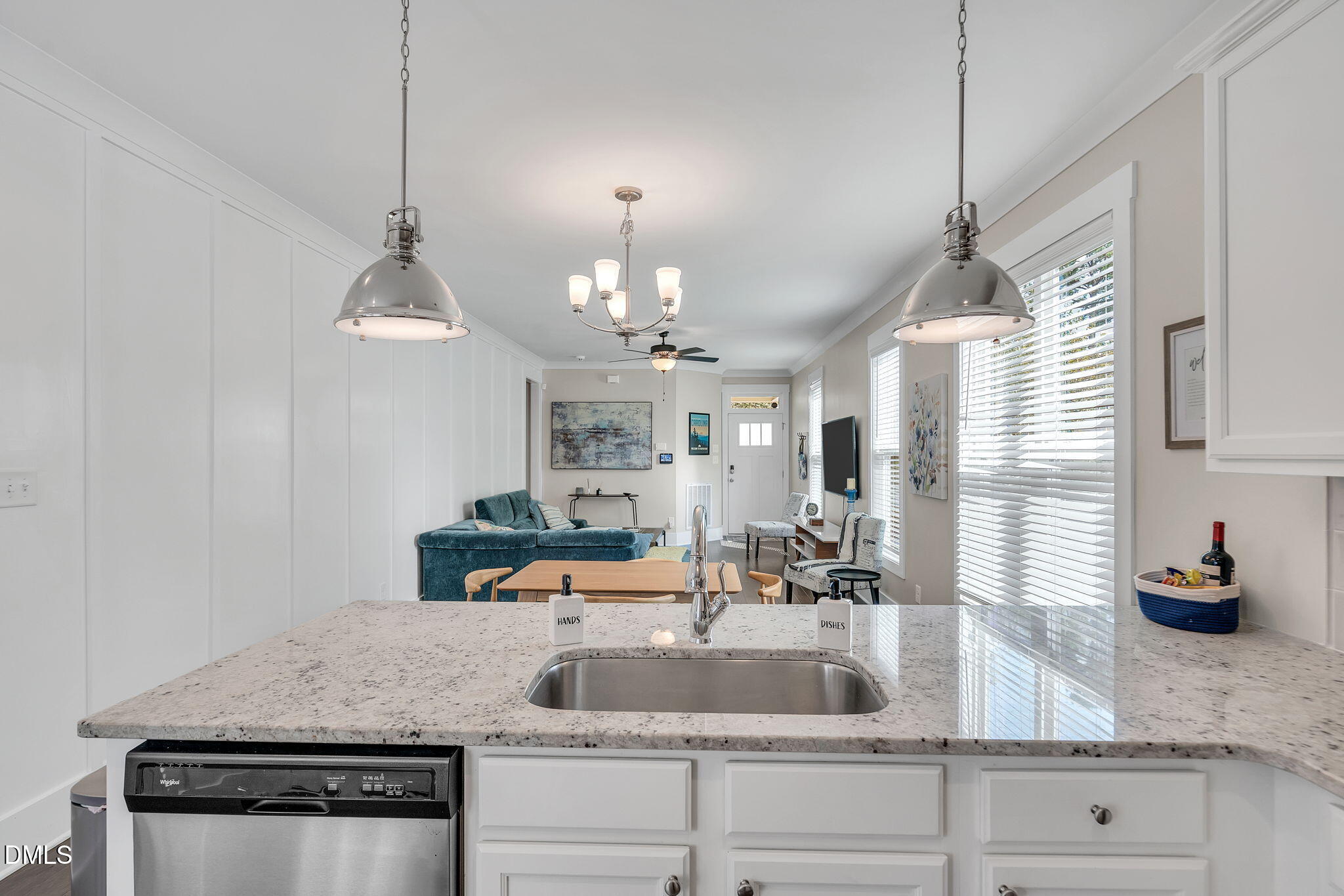 510 Eugene Street Durham, NC 27701 - Photo 16 of 42 a kitchen with sink stove and cabinets