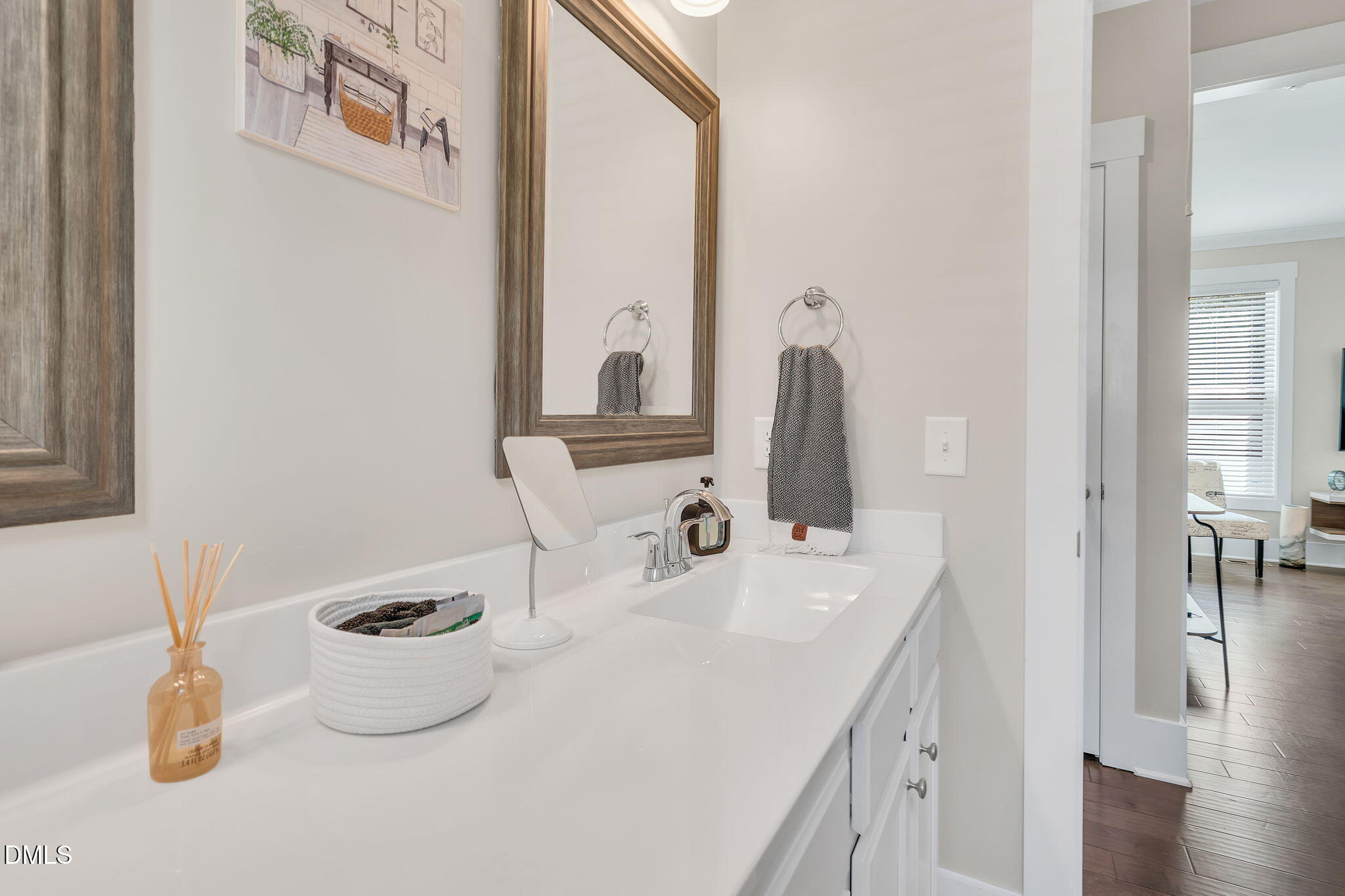 510 Eugene Street Durham, NC 27701 - Photo 31 of 42 a bathroom with a sink and a mirror