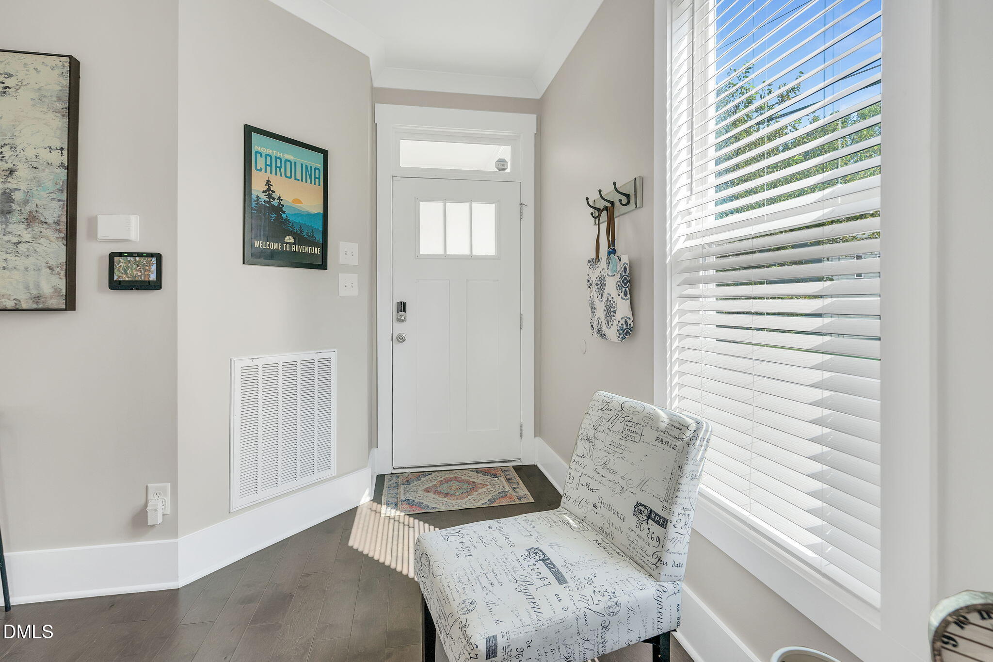 510 Eugene Street Durham, NC 27701 - Photo 34 of 42 a bedroom with a bed and a window