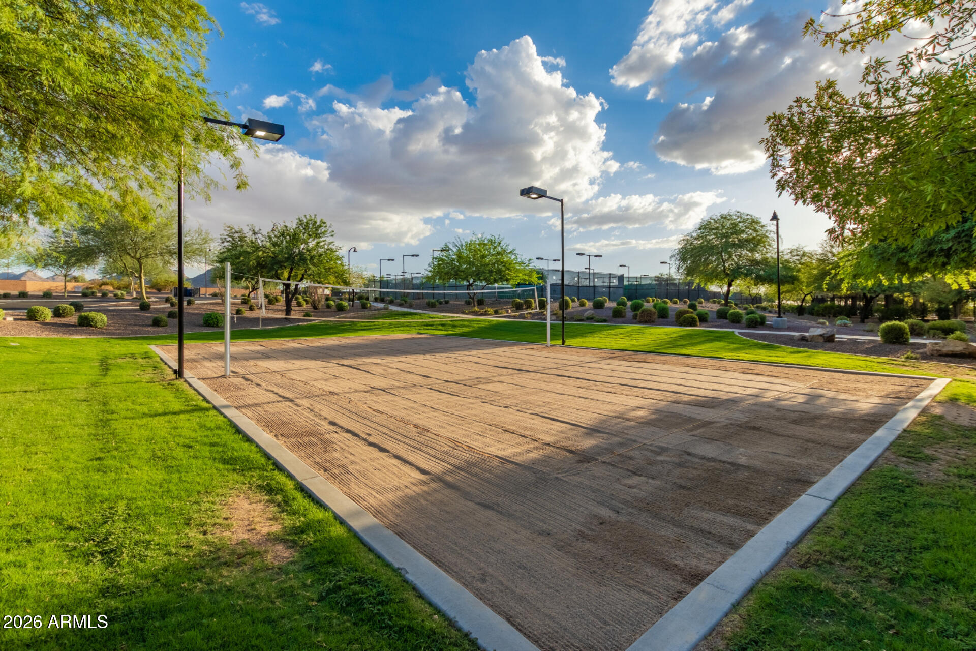 27119 West Burnett Road Buckeye, AZ 85396 - Photo 55 of 56 a view of an outdoor space and tennis court