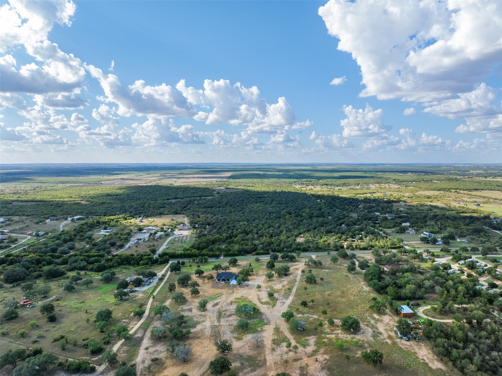 399 Seals Creek Road Lockhart, TX 78644 - Photo 14 of 40 Aerial view of a heavily wooded area
