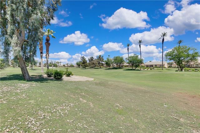 a view of a balcony with an outdoor space