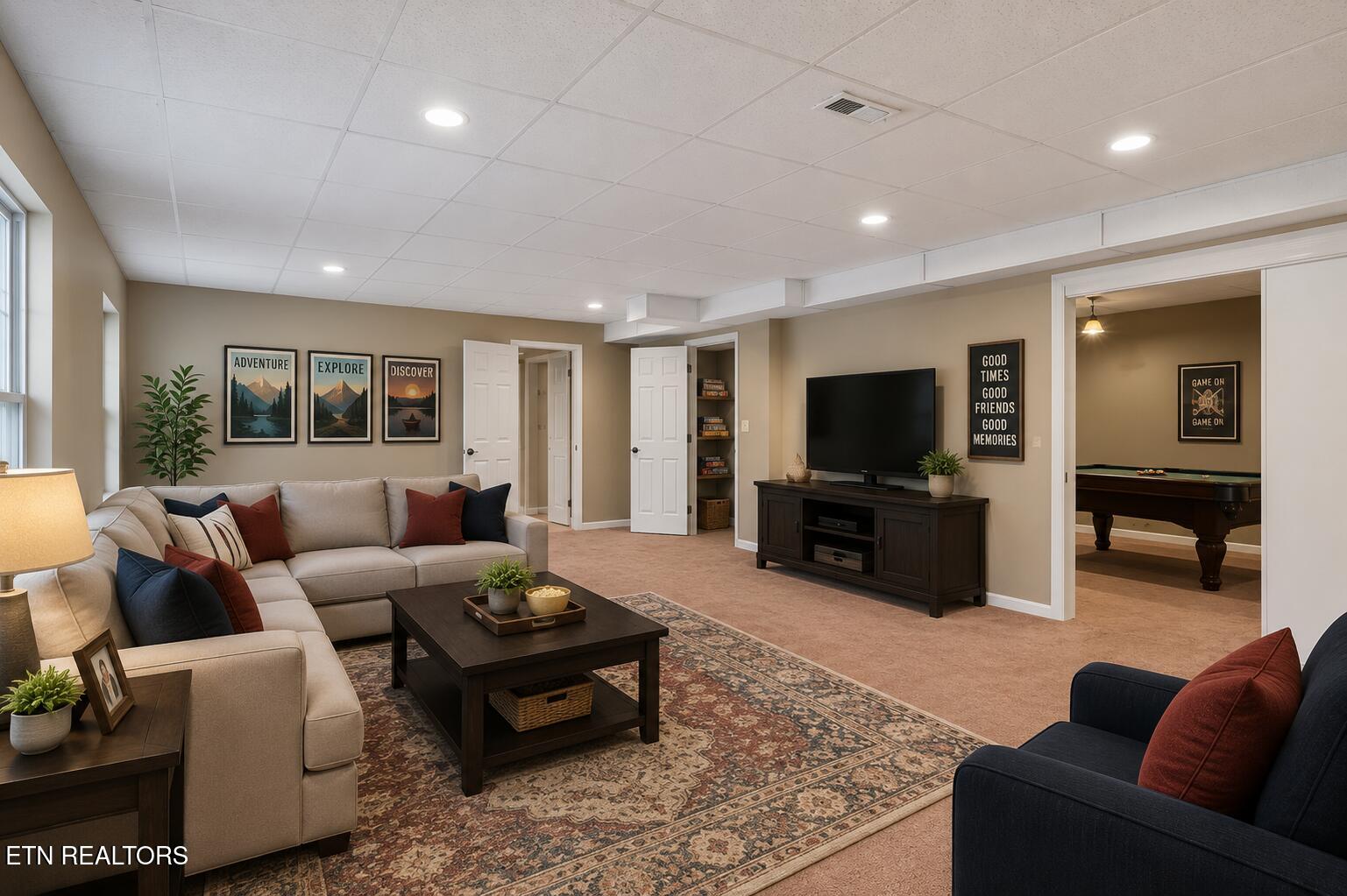 1130 Eloise West Road Greenback, TN 37742 - Photo 37 of 51 Basement Den area