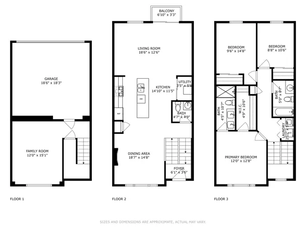a picture of a floor plan