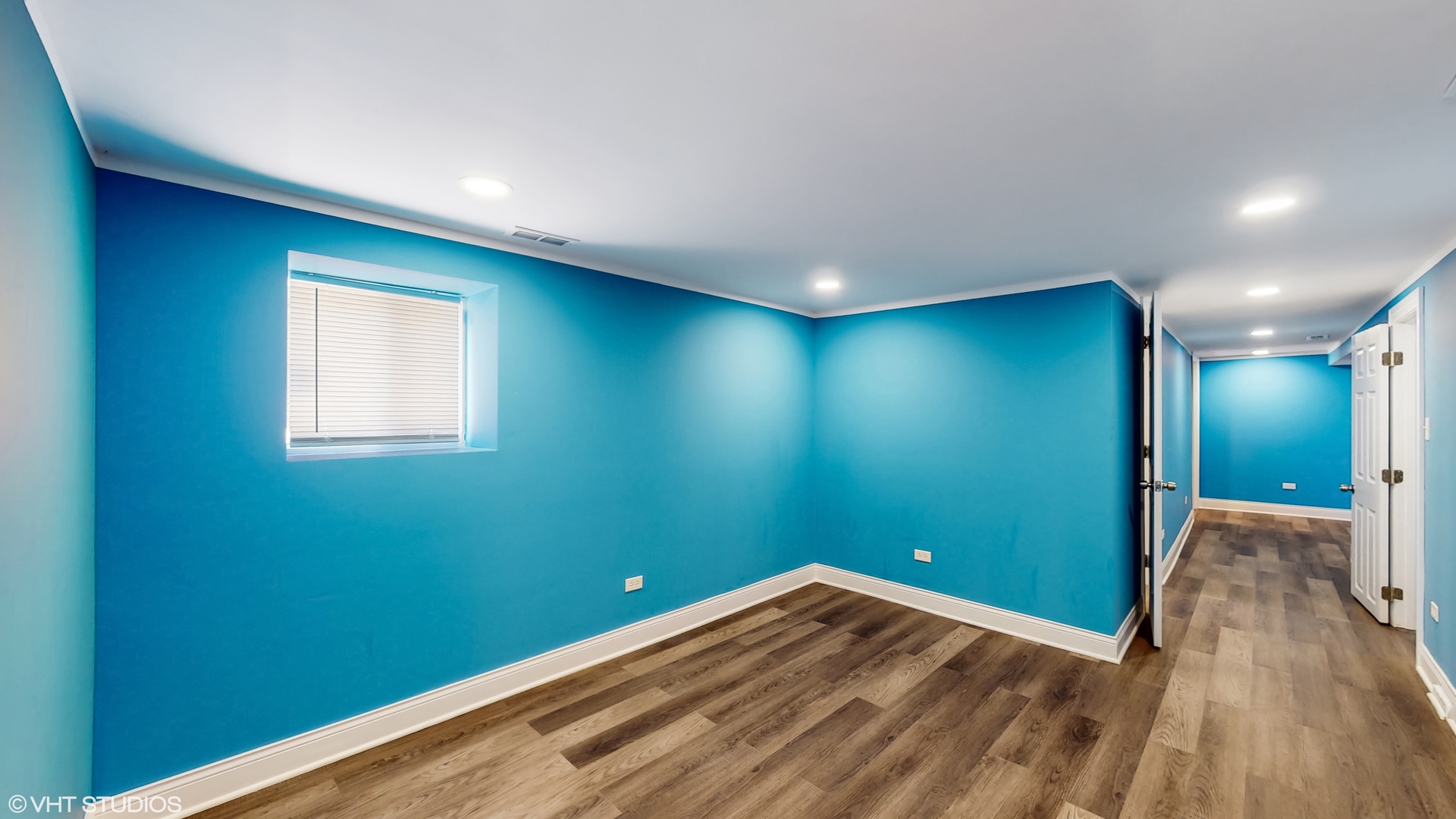 7316 South Peoria Street Chicago, IL 60621 - Photo 24 of 40 a view of empty room with wooden floor