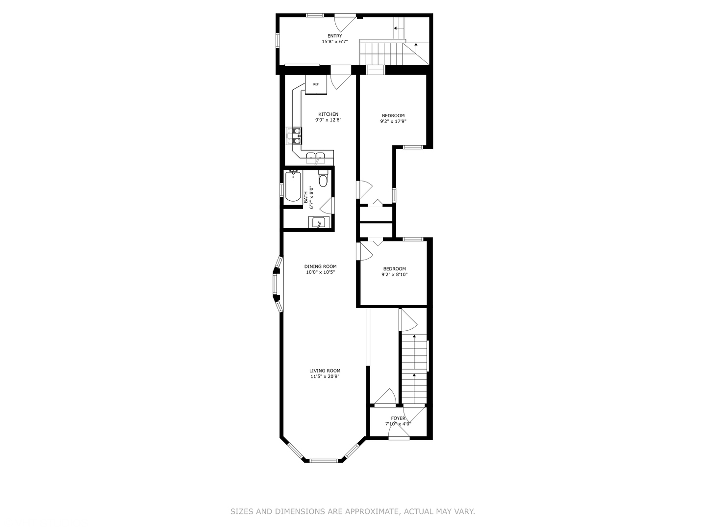 7316 South Peoria Street Chicago, IL 60621 - Photo 39 of 40 a picture of floor plan