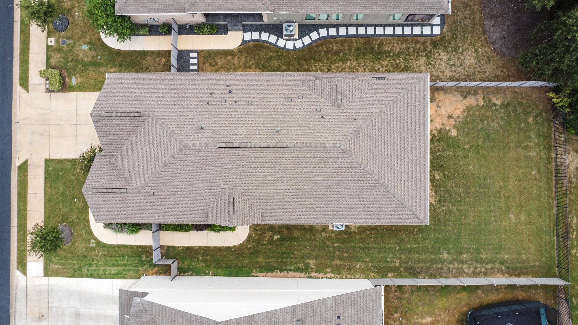 1122 Silver Dollar Trail Georgetown, TX 78628 - Photo 34 of 35 an aerial view of residential house with outdoor space