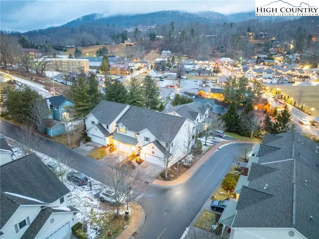an aerial view of residential house with outdoor space
