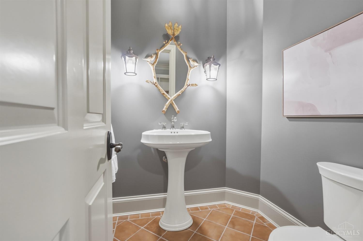 1054 Observatory Point Maineville, OH 45039 - Photo 23 of 82 One of two half baths on the first floor.