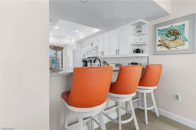 a view of dining room and chair