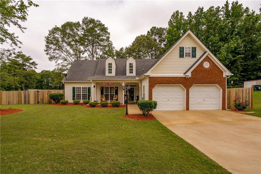 Spacious Ranch home on 1/2 acre level lot.