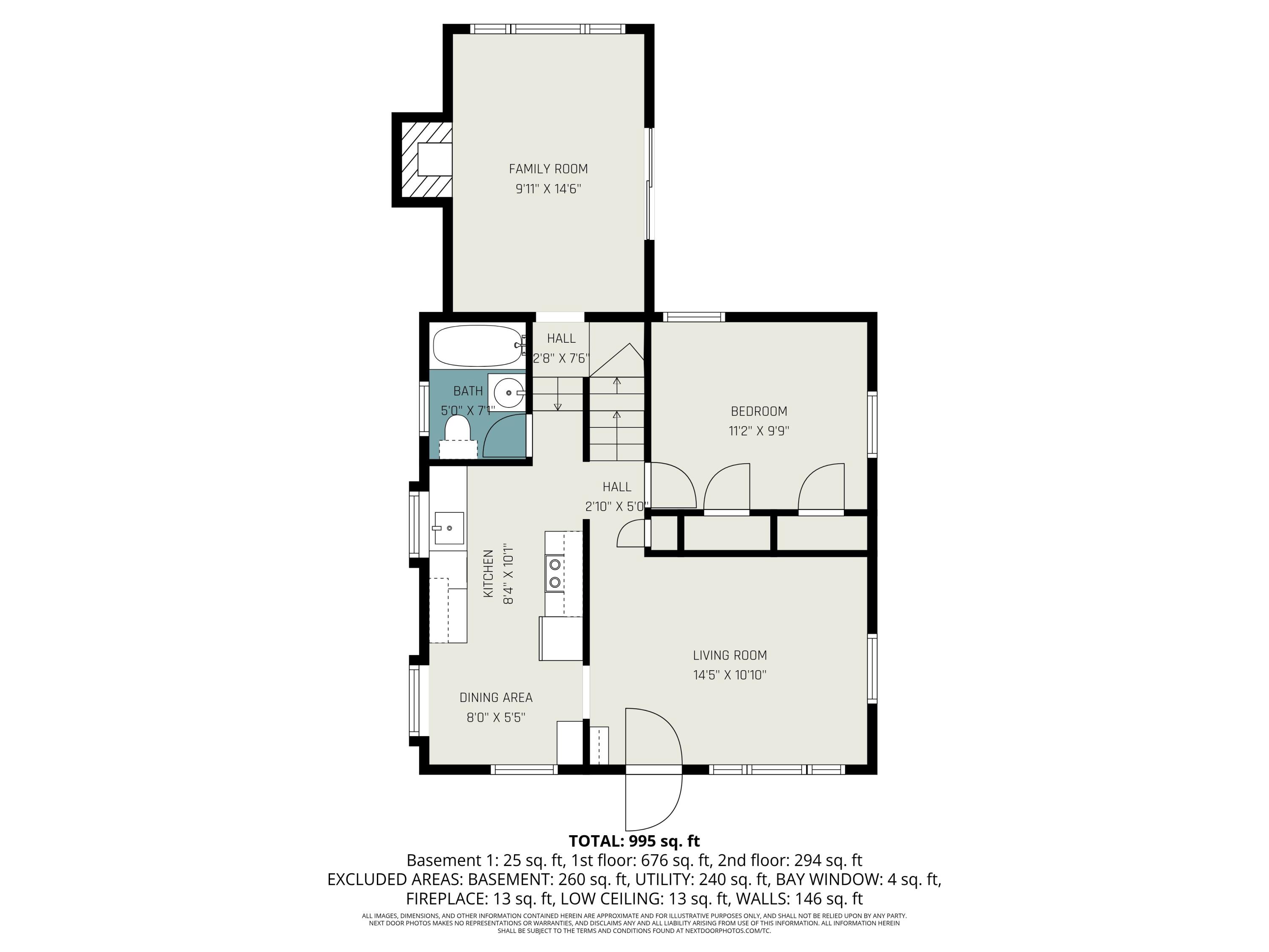 35425 Five Mile Road Livonia, MI 48154 - Photo 18 of 19 main level floor plan