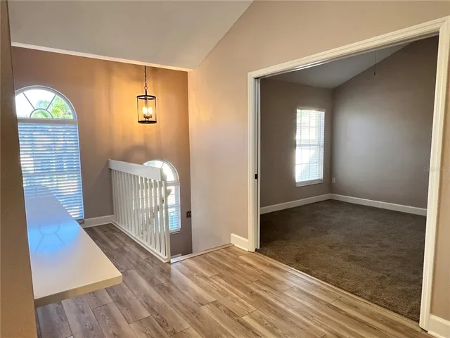 a view of front door