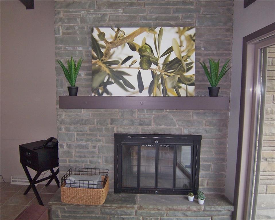 1755 Partridge Run Road Pittsburgh, PA 15241 - Photo 4 of 25 One of three woodburning fireplaces in the home--snuggle up this winter!
