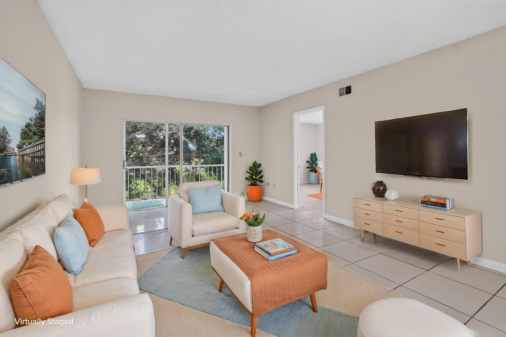 9826 Marina Boulevard, Unit 1029 Boca Raton, FL 33428 - Photo 15 of 34 Living Area Staged