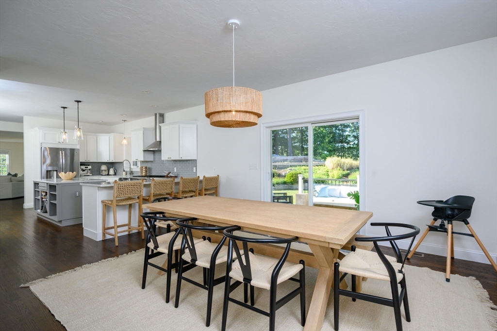 455 Broadway Hanover, MA 02339 - Photo 17 of 42 a view of a dining room with furniture window and wooden floor