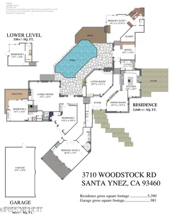 $4,995,000 | 3710 Woodstock Road, Santa Ynez, CA 93460