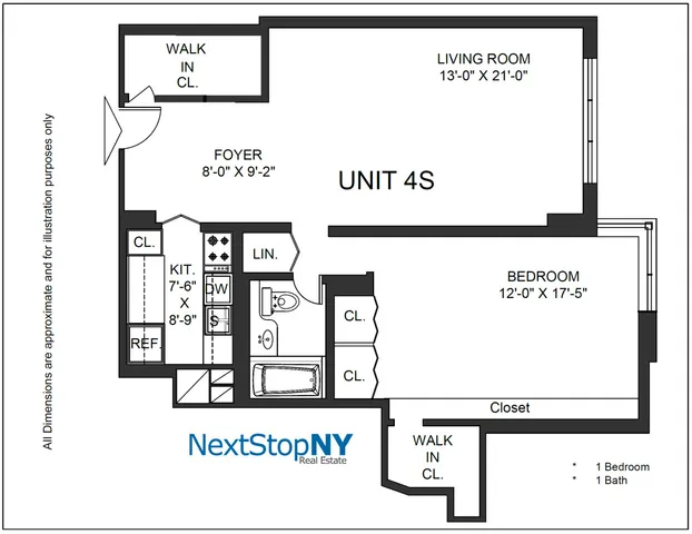 $675,000 | 400 East 56th Street, Unit 4S | Sutton Place