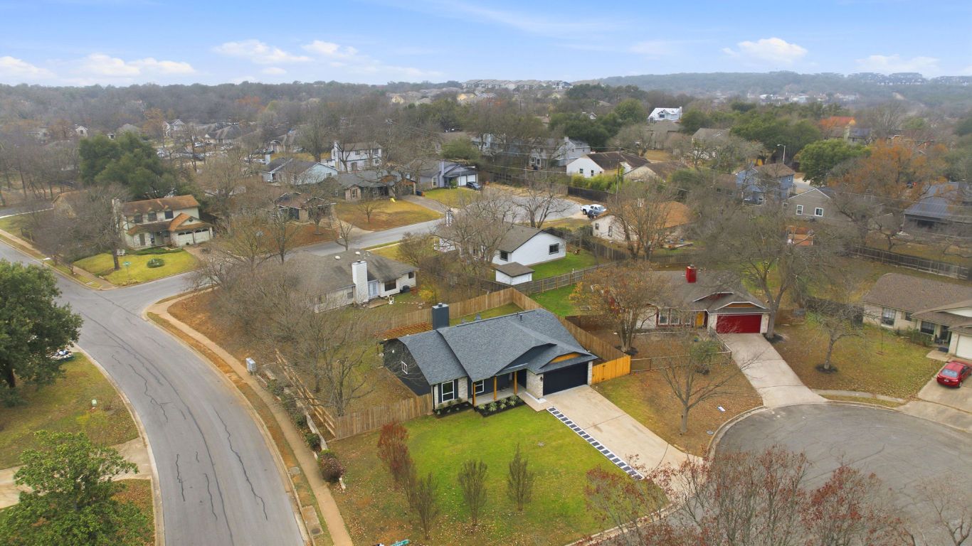 2701 Calabash Cove Austin, TX 78745 - Photo 38 of 40 a view of a swimming pool with a mountain