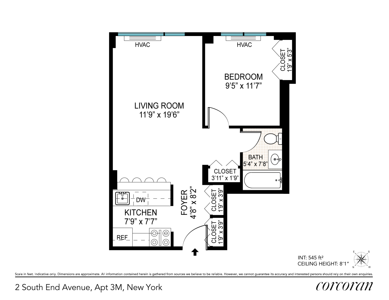 2 South End Avenue, Unit 3M Manhattan, NY 10280 - Photo 23 of 23