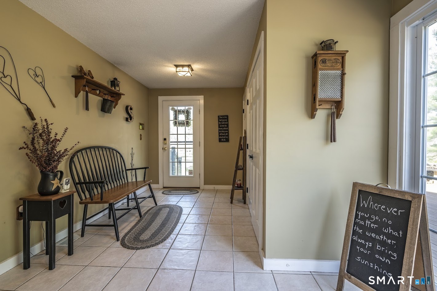 175 Howd Road Durham, CT 06422 - Photo 12 of 25 Large mudroom entry offers the perfect drop zone for coats, shoes, backpacks and everyday essentials.