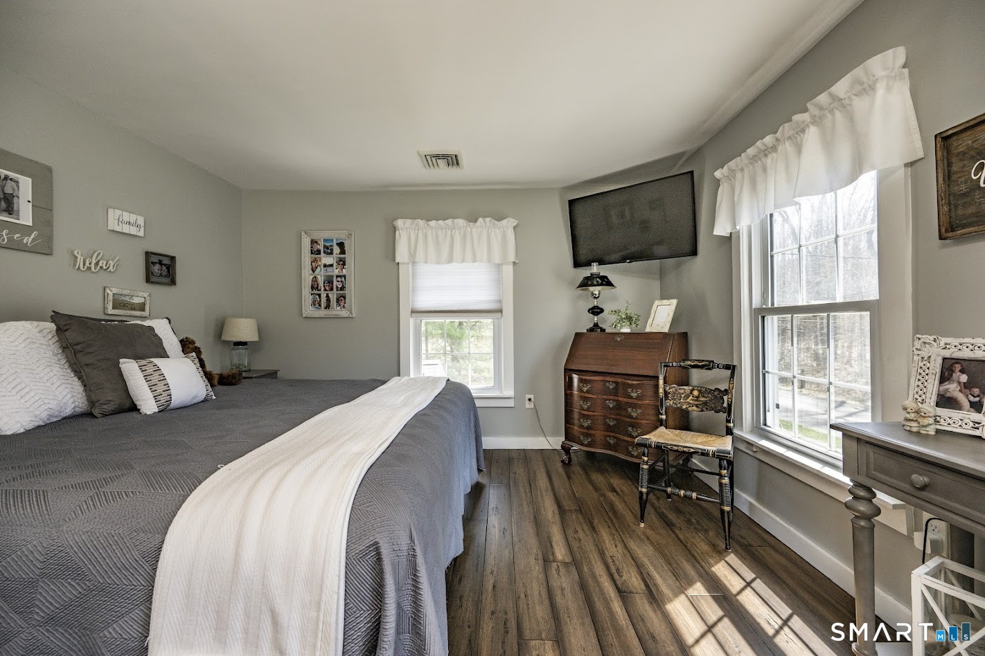 175 Howd Road Durham, CT 06422 - Photo 15 of 25 Spacious primary bedroom filled with natural light and generous closet space.