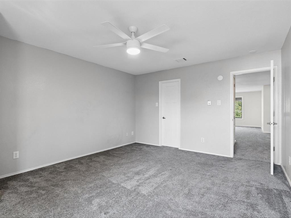 5304 Los Altos Road Fort Worth, TX 76244 - Photo 28 of 30 Unfurnished bedroom featuring carpet flooring and ceiling fan