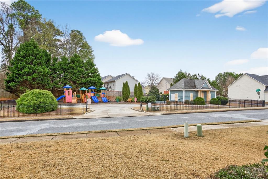 9 Darbys Run Way Hiram, GA 30141 - Photo 33 of 33 a view of houses with swimming pool and furniture