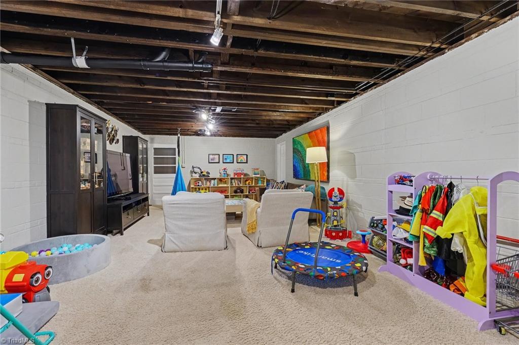 950 Croyden Street High Point, NC 27262 - Photo 32 of 47 BASEMENT REC ROOM