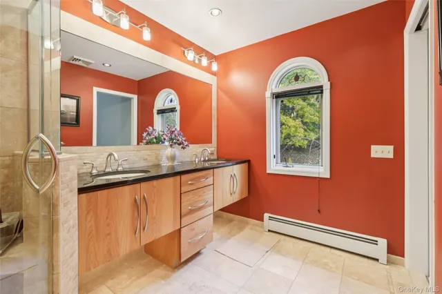 a view of pool table