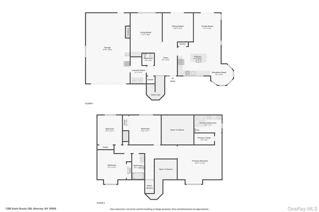 $1,100,000 | 1280 Highway 208, Monroe, NY 10950