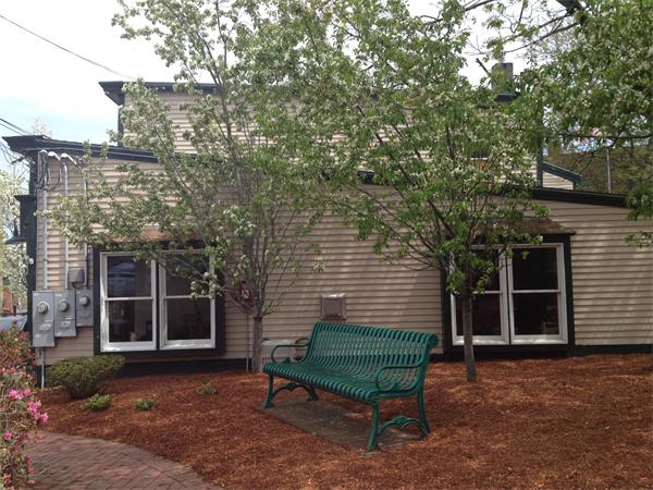 14 Friend Street Amesbury, MA 01913 - Photo 7 of 12 a view of a bench in front of house