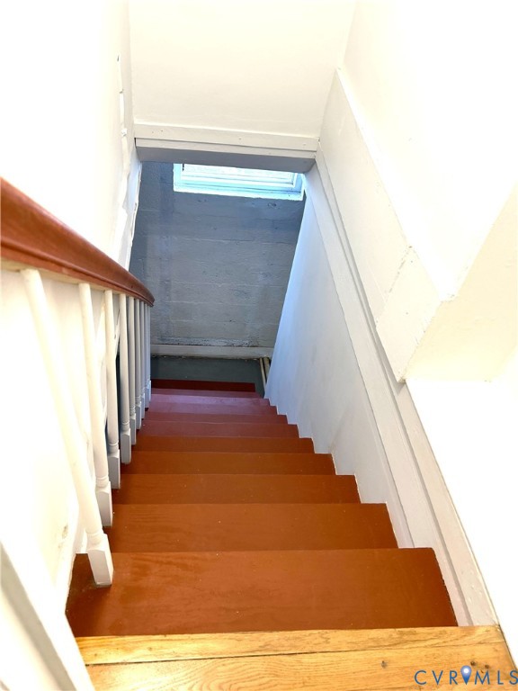 1042 Peck Road Richmond, VA 23235 - Photo 25 of 29 View of stairway leading to basement