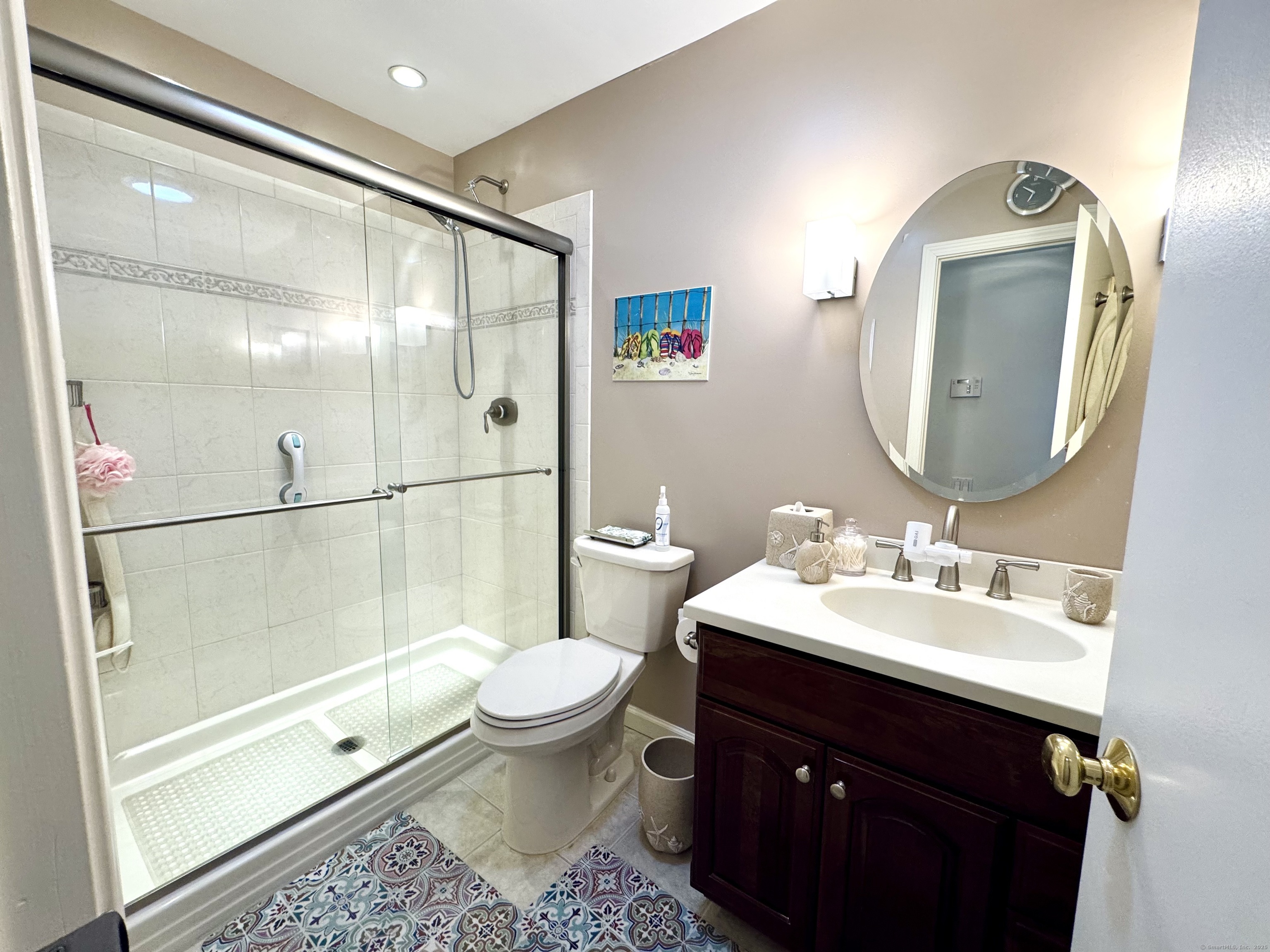 7 Honeysuckle Lane, Unit 7 Ridgefield, CT 06877 - Photo 14 of 22 Master Bedroom Updated Full Bath