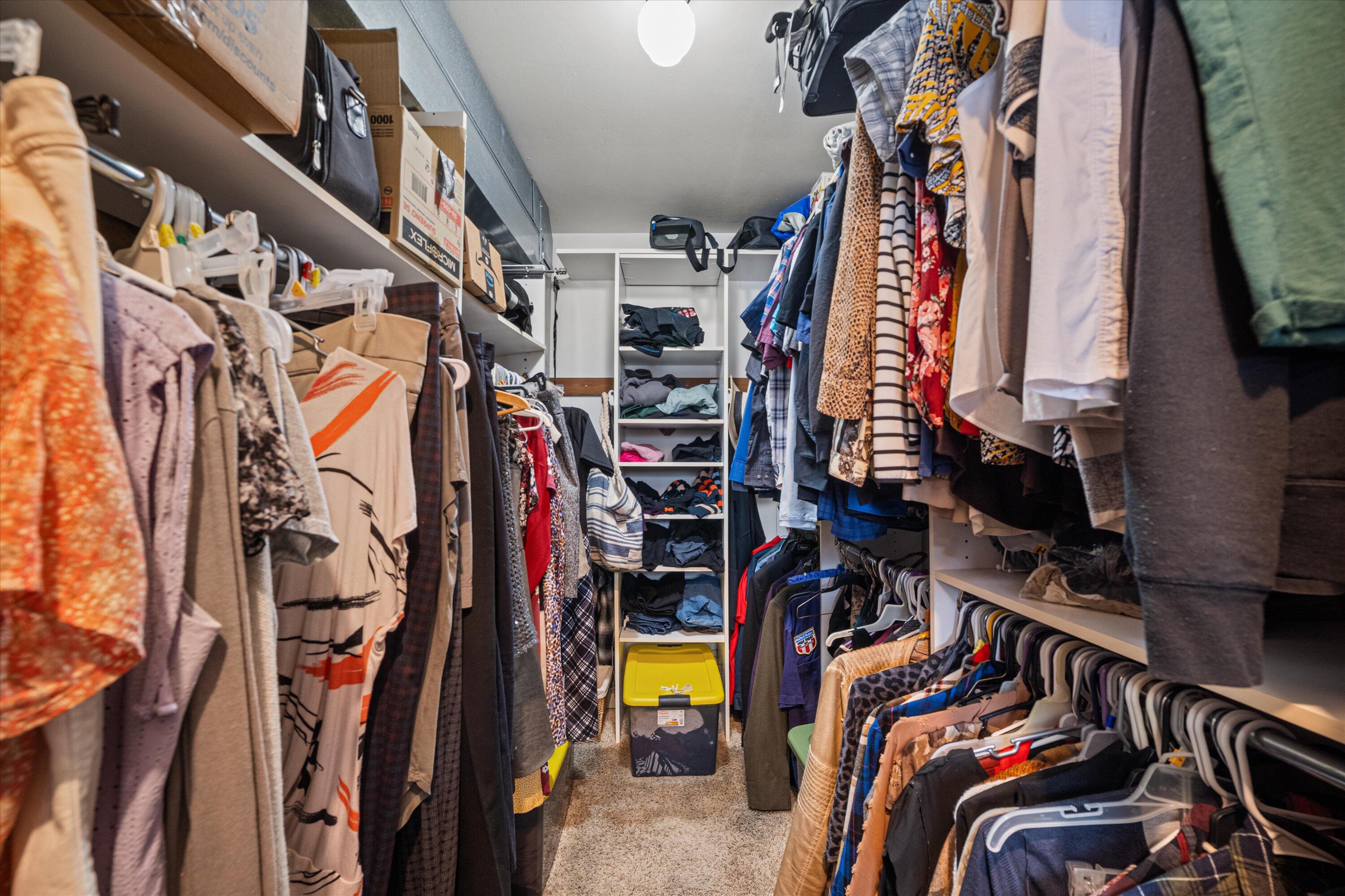 S108W34703 Jacks Bay Road Mukwonago, WI 53149 - Photo 37 of 74 Master Suite Walk-In Closet