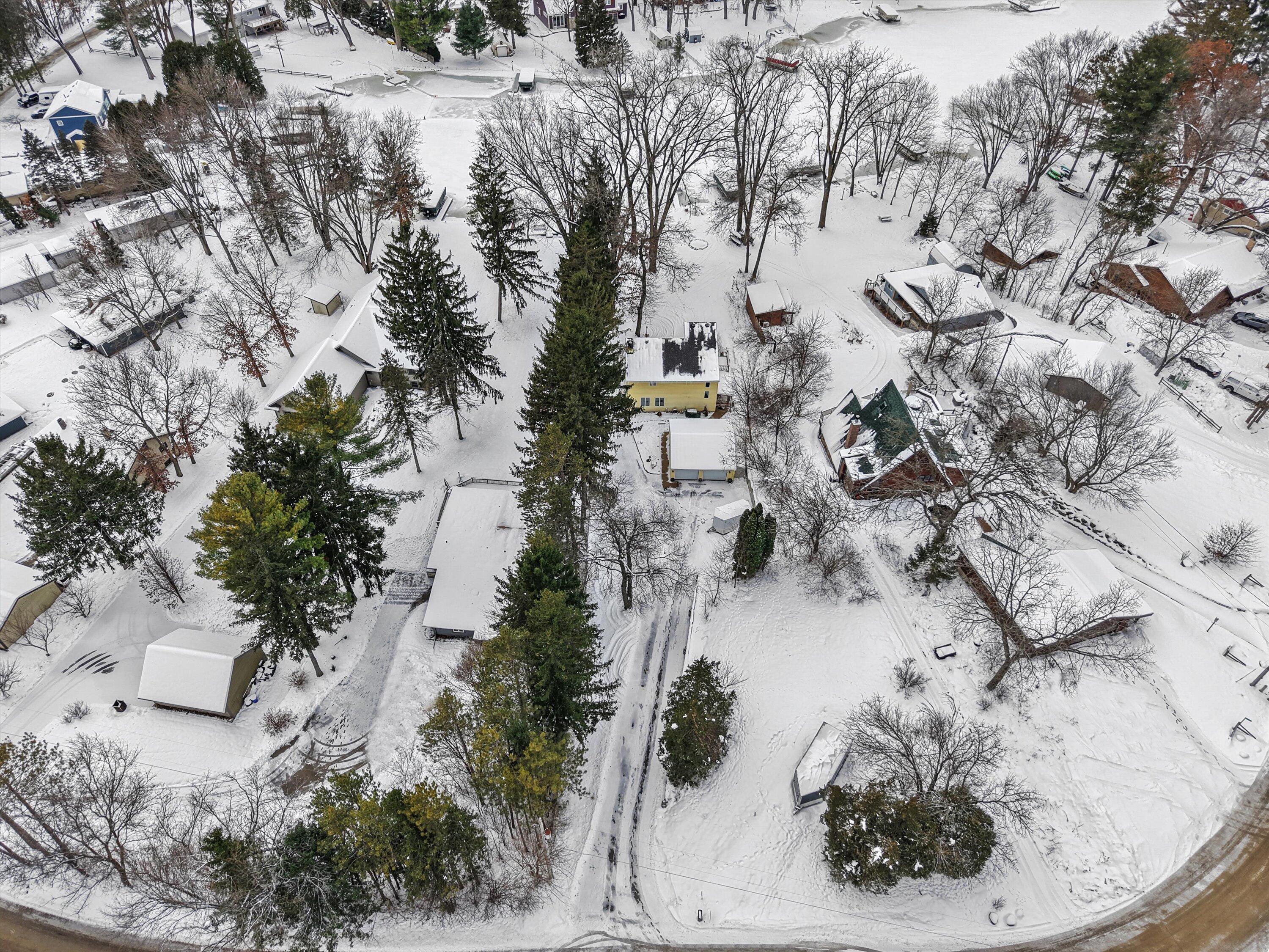 S108W34703 Jacks Bay Road Mukwonago, WI 53149 - Photo 59 of 74 Ariel View from Street