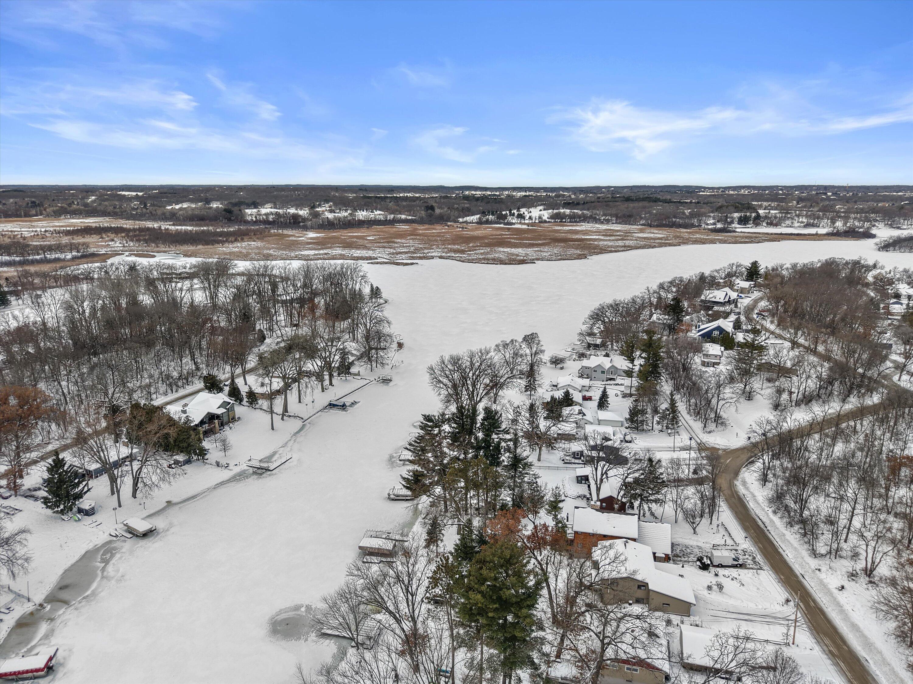 S108W34703 Jacks Bay Road Mukwonago, WI 53149 - Photo 63 of 74 Ariel View of Jacks Bay