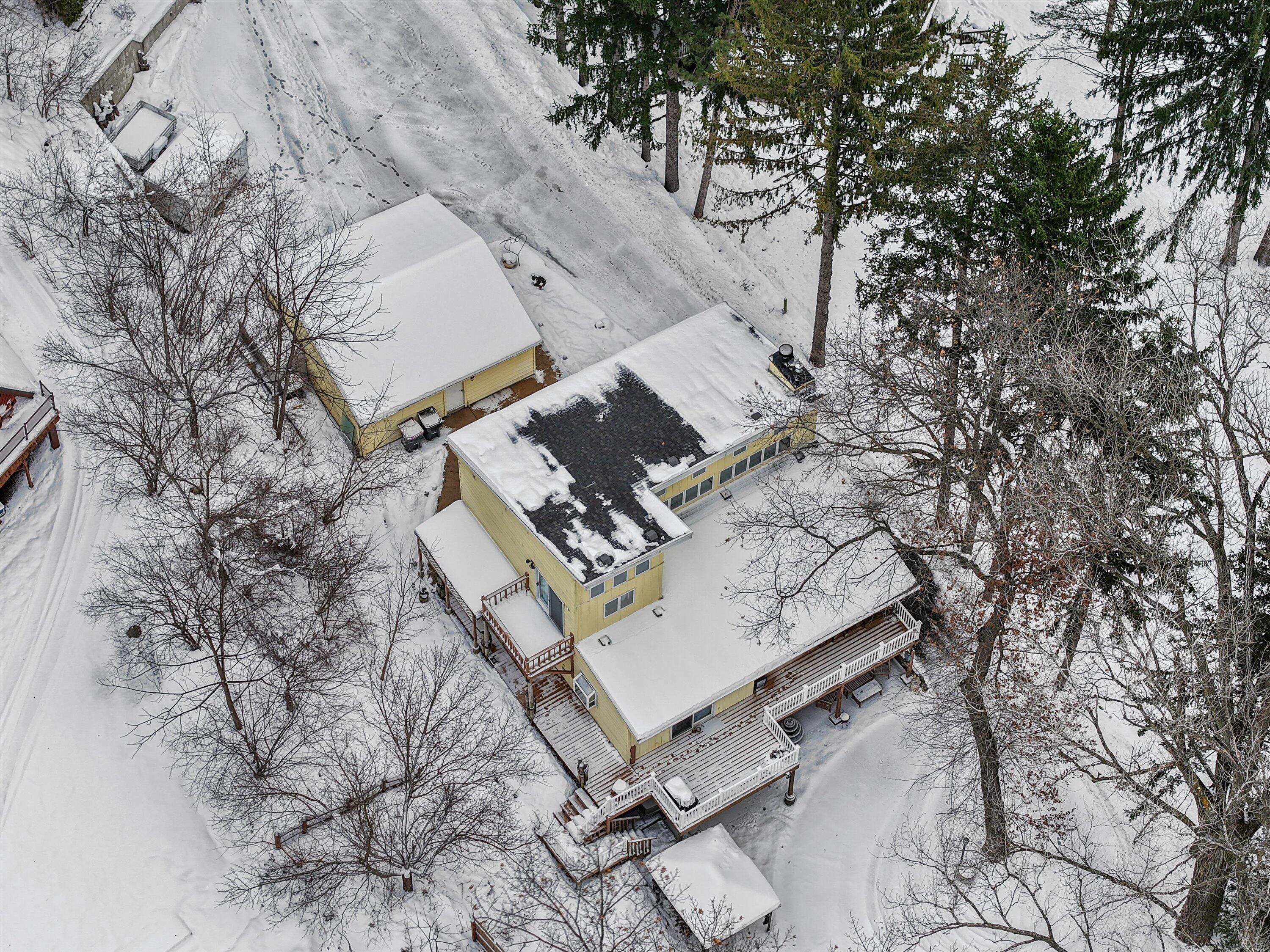 S108W34703 Jacks Bay Road Mukwonago, WI 53149 - Photo 67 of 74 Full Ariel View of Home