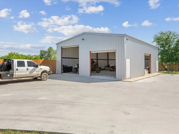 a view of a patio with a patio