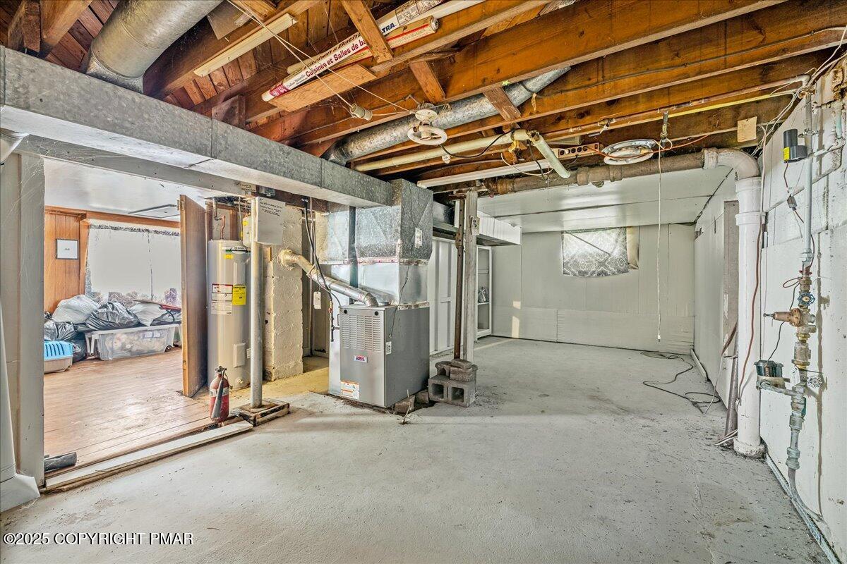119 Knob Road Mount Pocono, PA 18344 - Photo 29 of 34 a view of a room with wooden walls