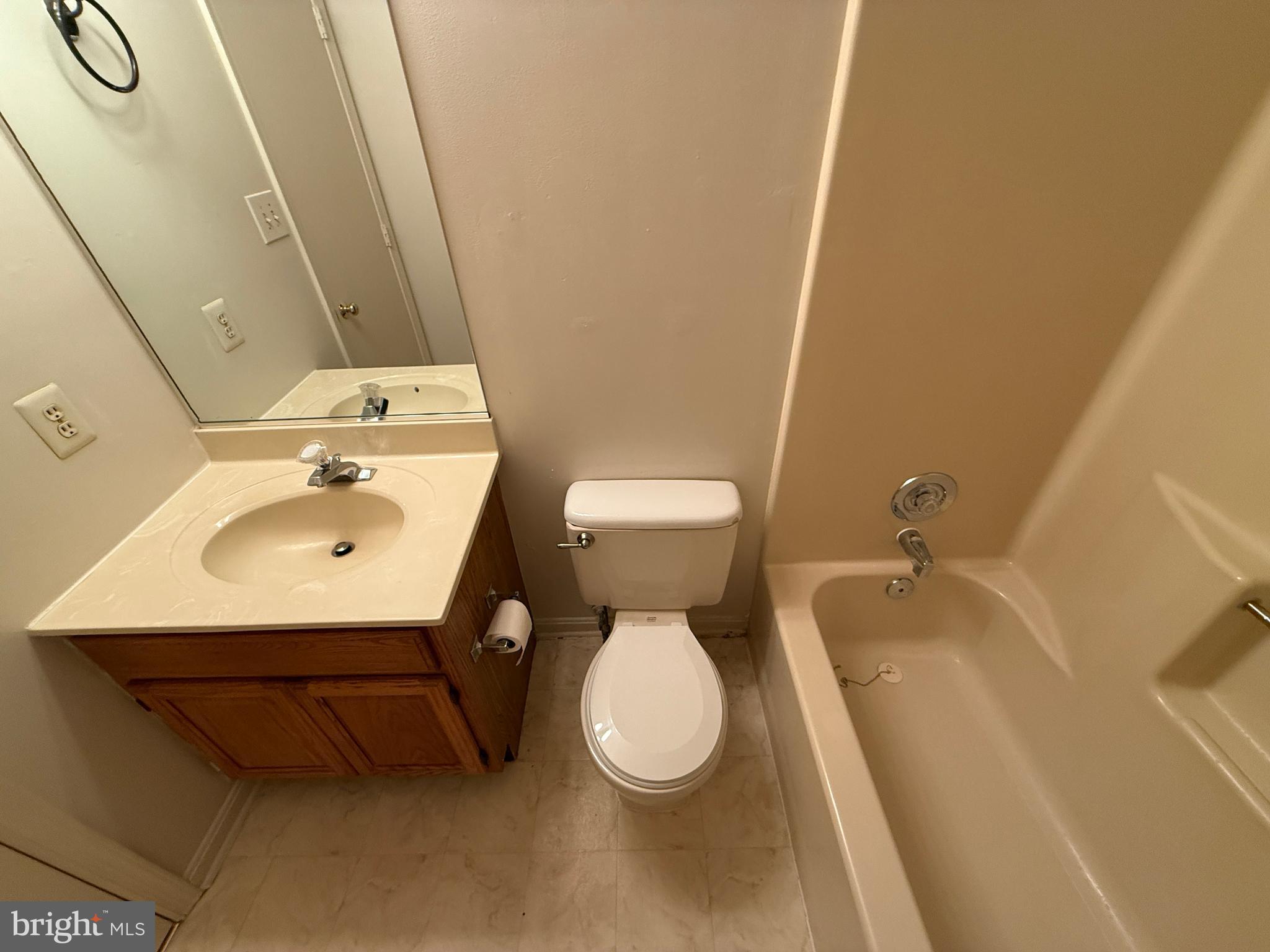 227 Bend Farm Road Fredericksburg, VA 22408 - Photo 12 of 22 a bathroom with a sink a toilet and a mirror