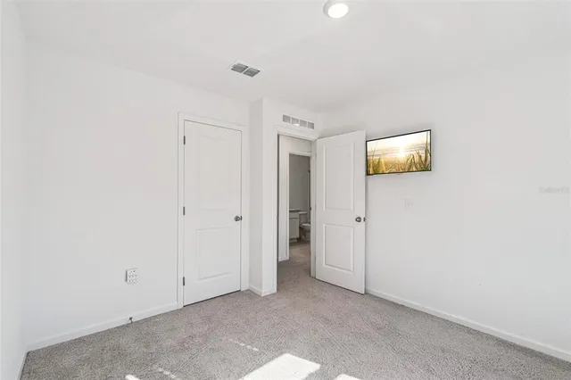 a view of empty room