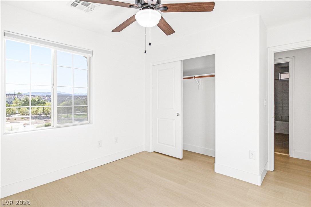 2182 Trivero Street Henderson, NV 89044 - Photo 36 of 50 Clean lines and smooth flooring define this minimalist space with an integrated closet.