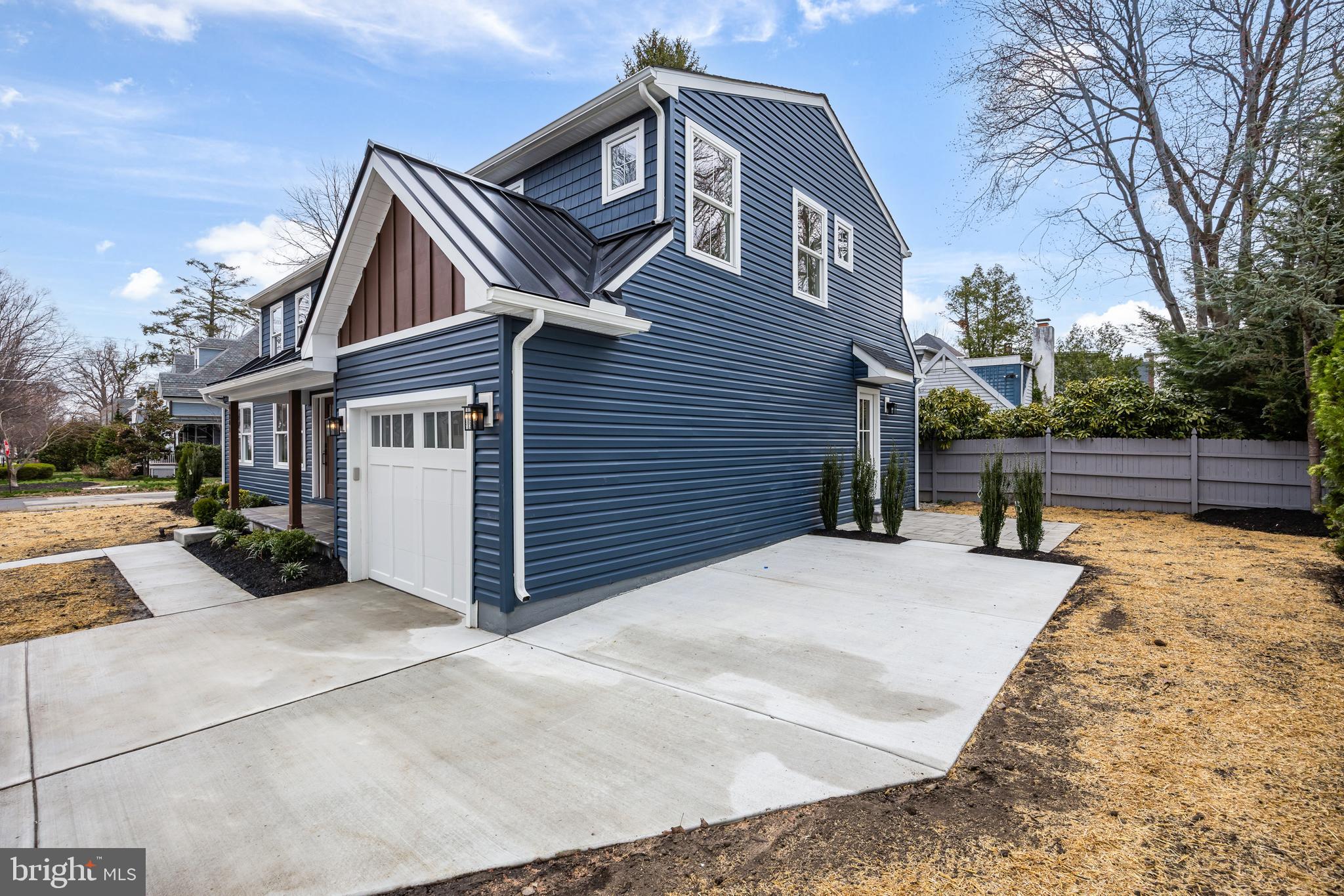 201 Centre Street Haddonfield, NJ 08033 - Photo 44 of 48 a front view of a house with a yard