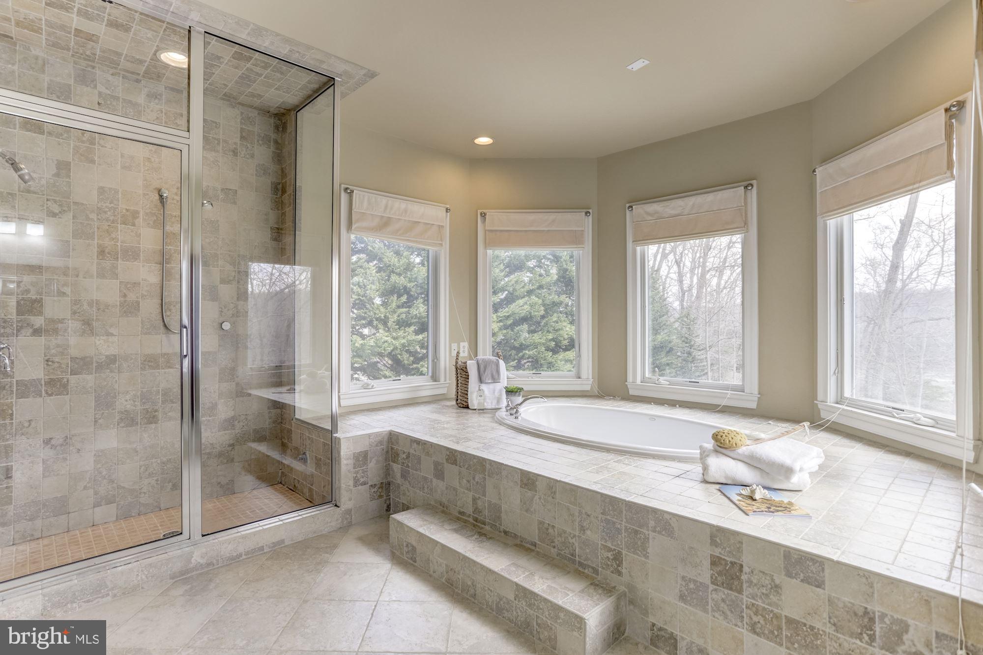 3328 Breckenridge Way Riva, MD 21140 - Photo 26 of 51 Master Bath w/steam shower & jetted tub