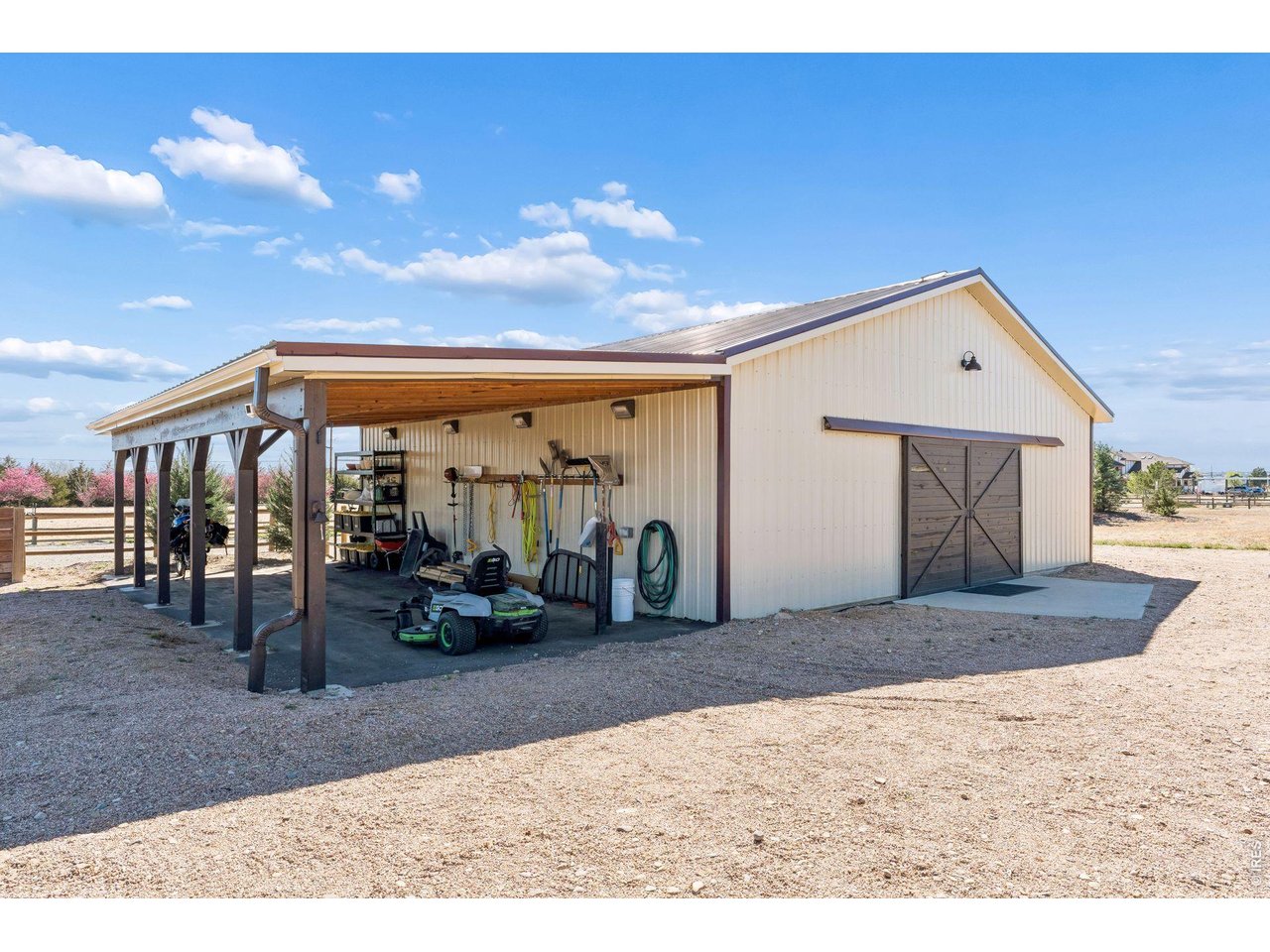 9421 Gunbarrel Ridge Road Boulder, CO 80301 - Photo 39 of 50 Covered barn storage