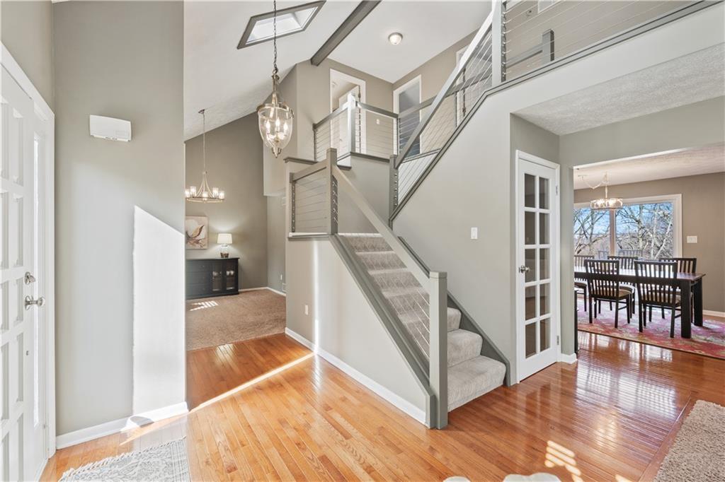 271 Shafer Road Coraopolis, PA 15108 - Photo 3 of 50 Step inside to soaring two-story vaulted ceilings in the foyer, setting the stage for an open and inviting atmosphere.