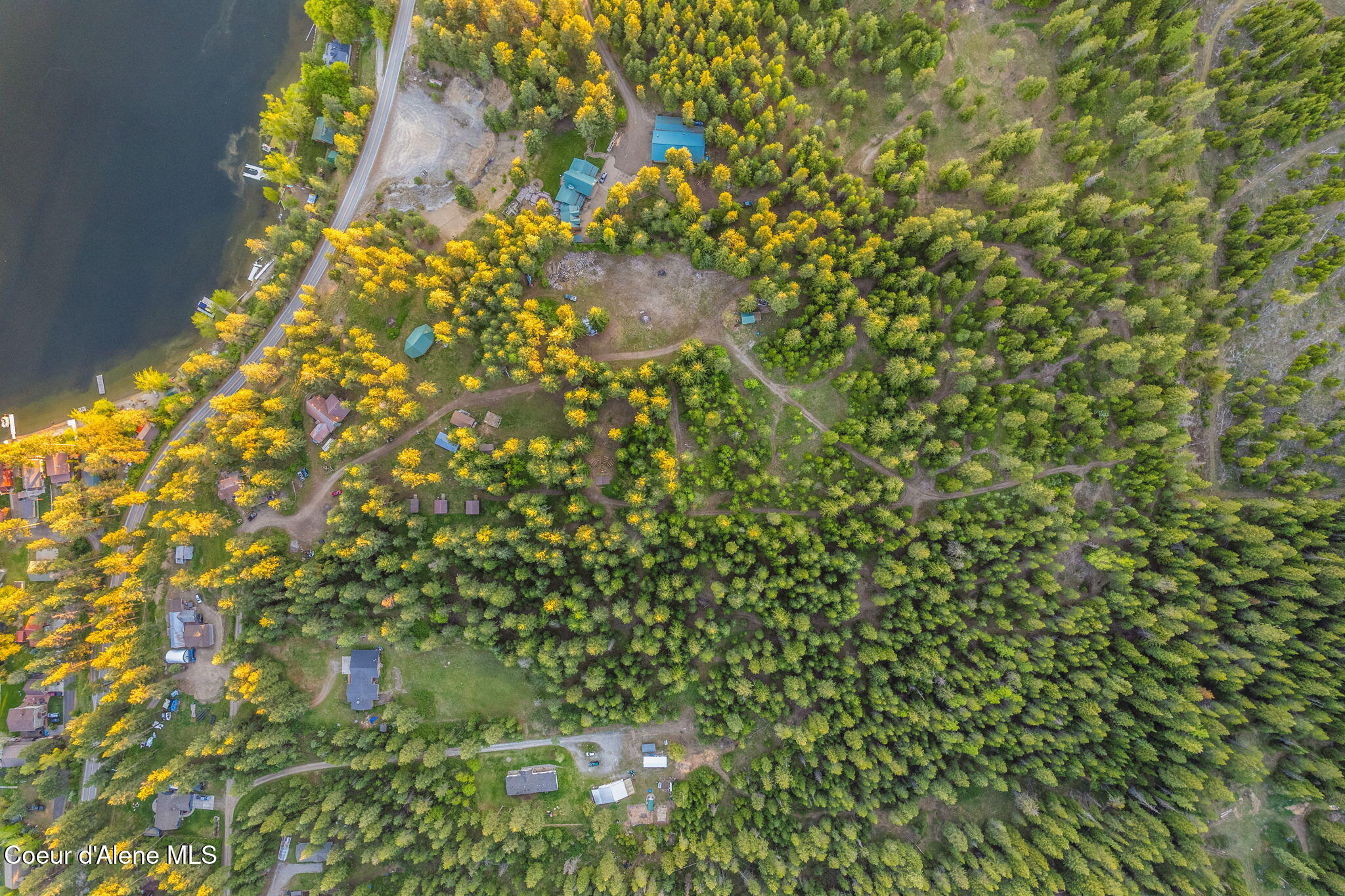 8072 West Radmer Road Rathdrum, ID 83858 - Photo 42 of 45 Drone Over