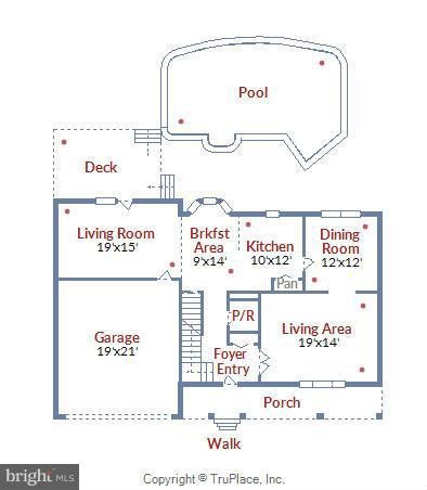 1372 Old Water Oak Point Road Pasadena, MD 21122 - Photo 29 of 30 Main Floor Plan